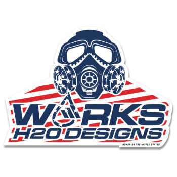 WORKS COUNTRY FLAG STICKER