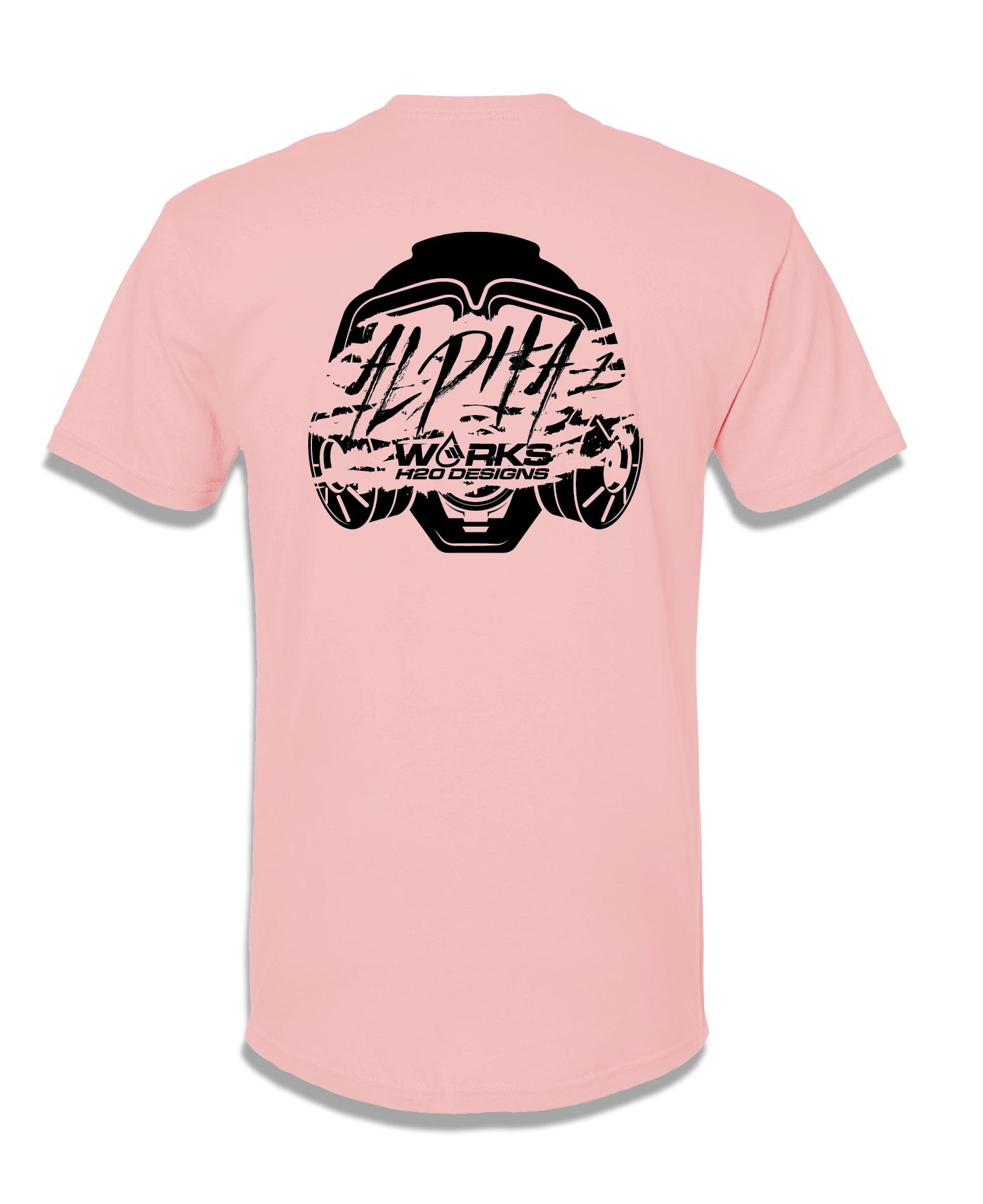 Gas Mask with Alpha-1: Light Pink