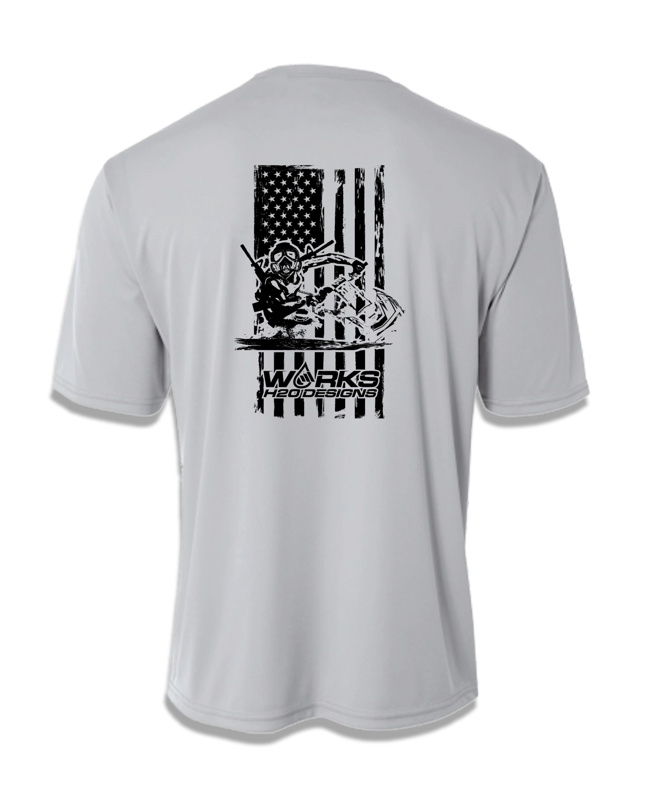 Men's Gunner & American Flag