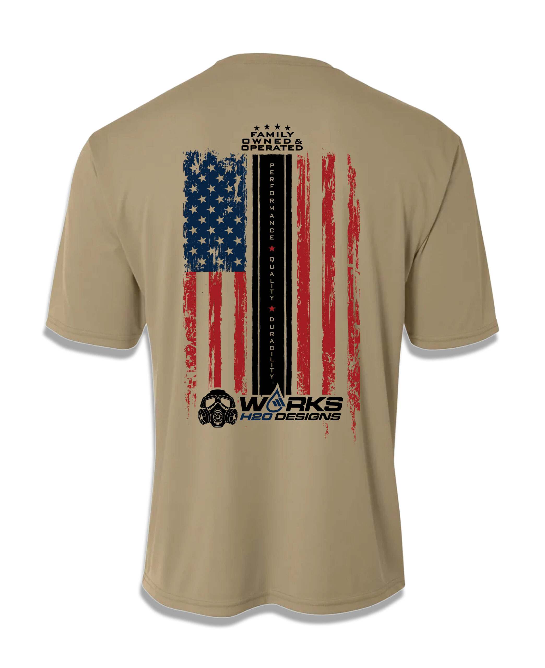 A1 Red, White & Blue Men's T-Shirt - Image 2
