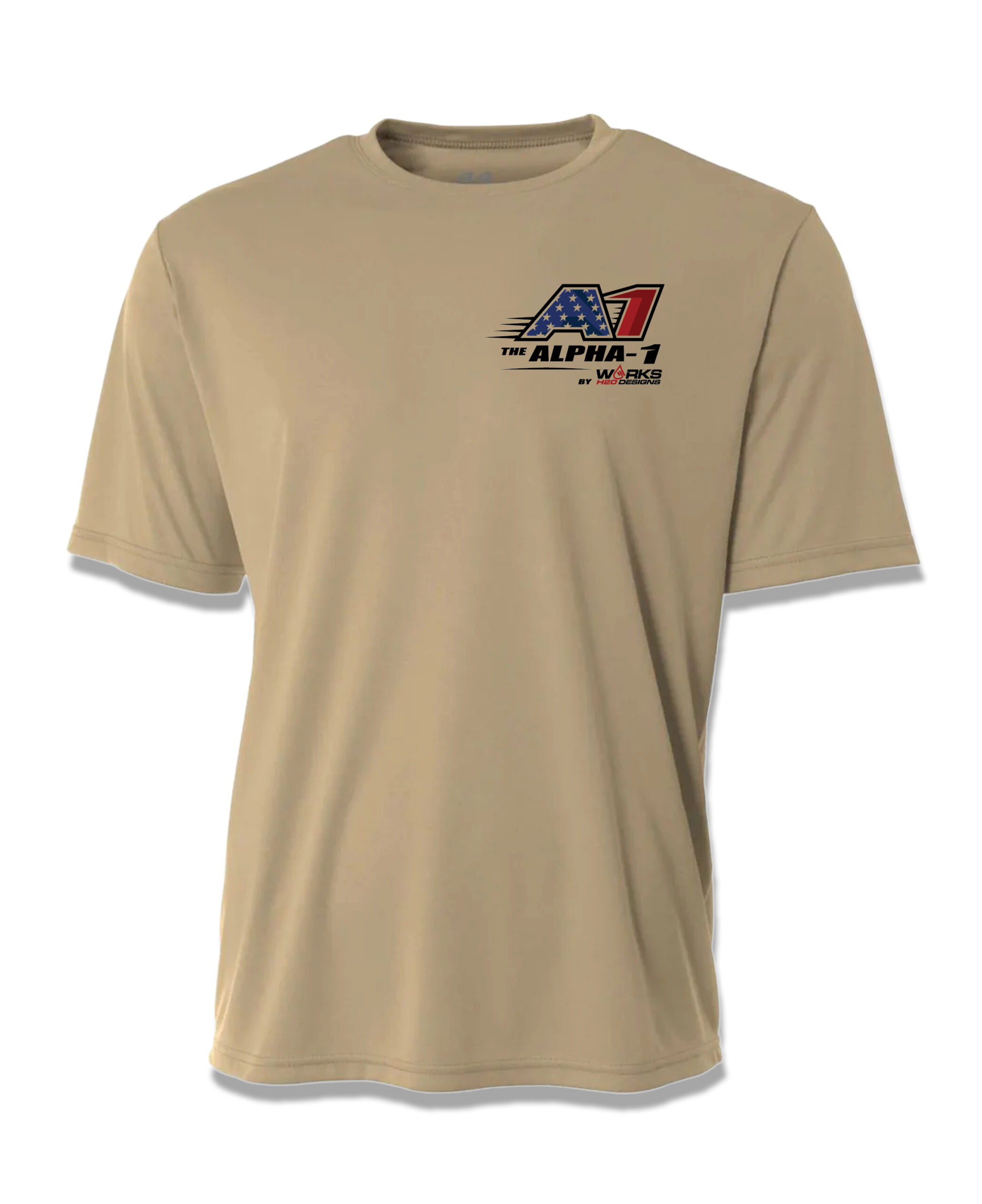 A1 Red, White & Blue Men's T-Shirt
